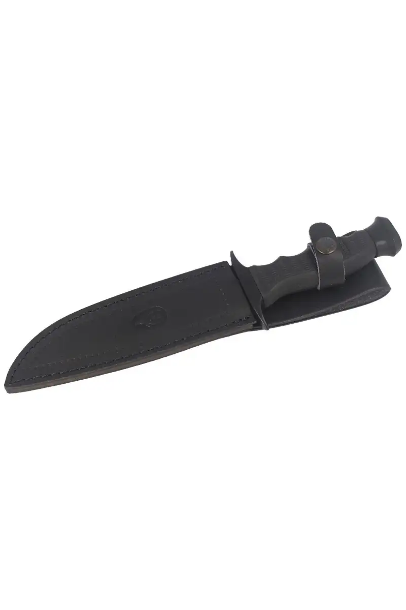 Nóż Muela Outdoor Black Rubber, Satin 420H (85-161)