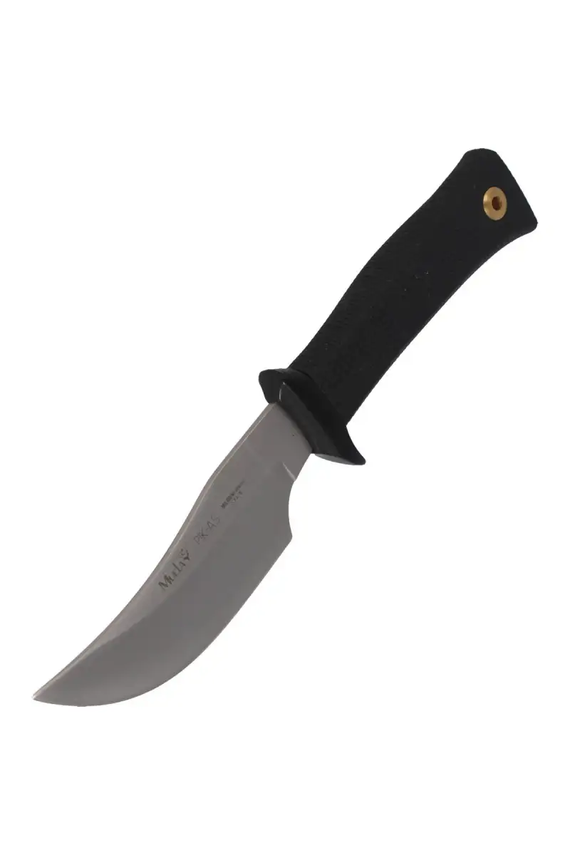 Nóż Muela PIK-AS Black Rubber, Satin 420H