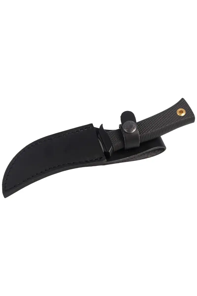 Nóż Muela PIK-AS Black Rubber, Satin 420H