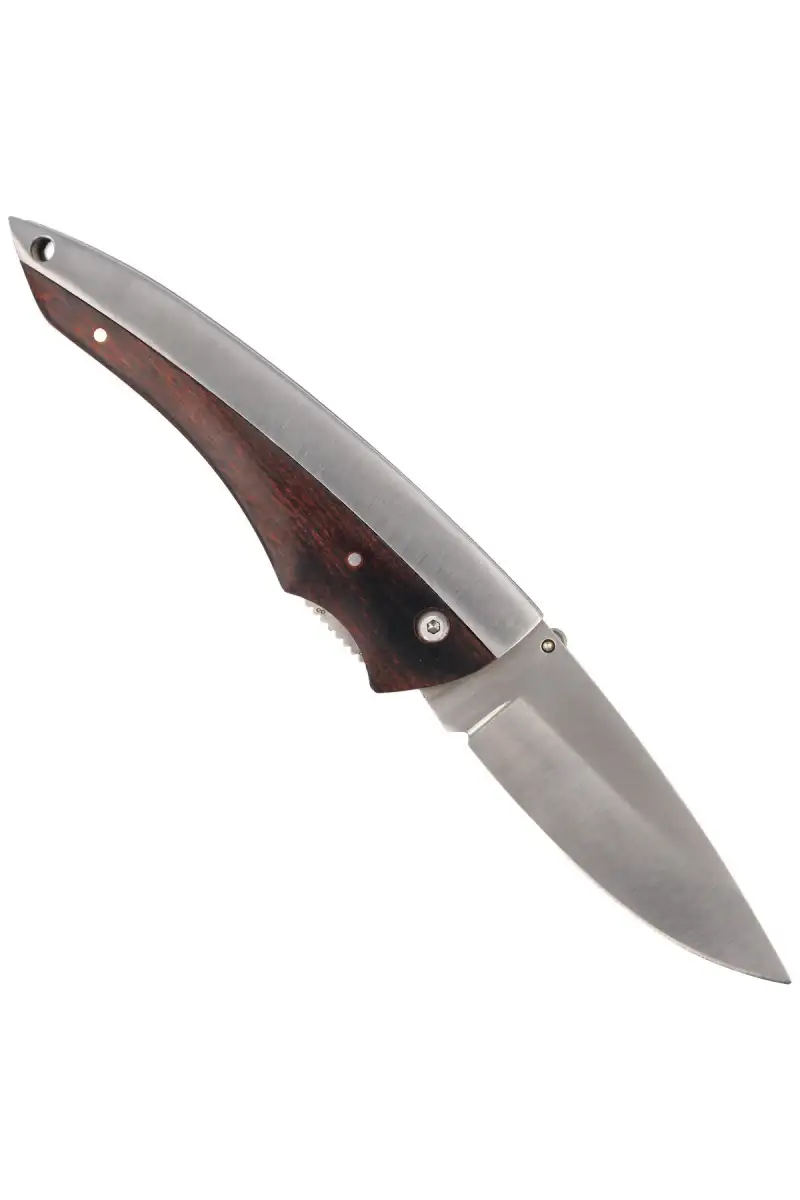 Scyzoryk Herbertz Top AISI 420 rękoj Wood/Metal brown Plain 110g 70 02/047/10 - 288611