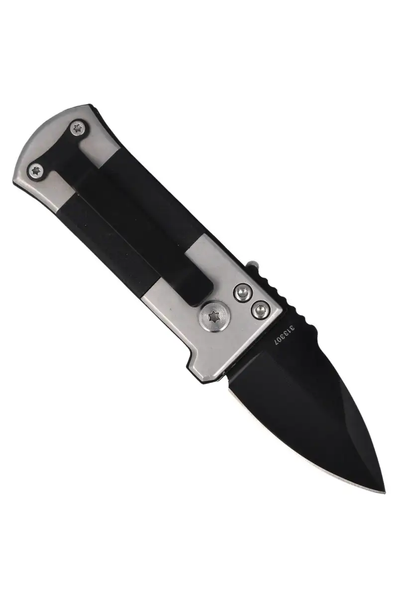Nóż automatyczny Puma Solingen Black G10 / Stainless, Black Coated (313307)