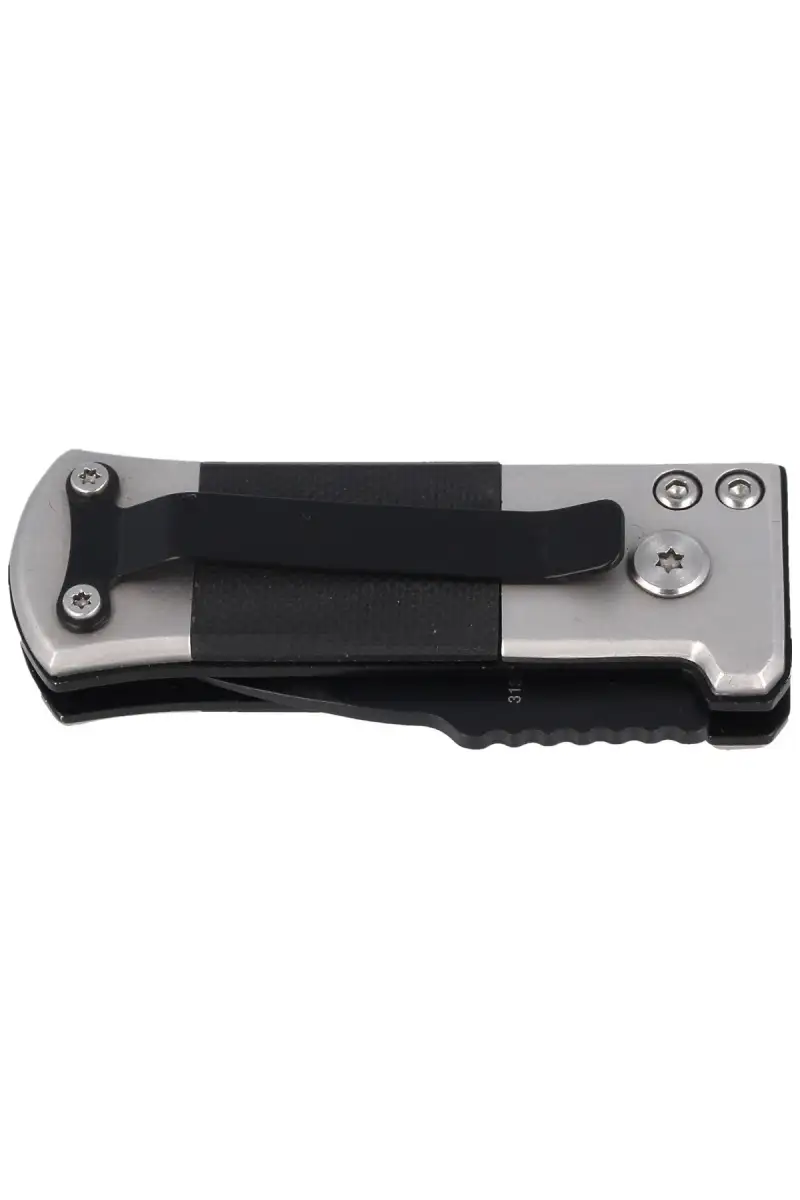 Nóż automatyczny Puma Solingen Black G10 / Stainless, Black Coated (313307)