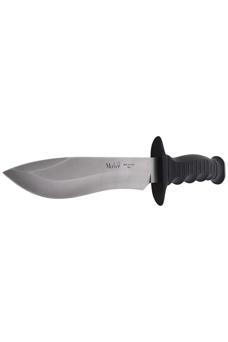 Nóż Muela Outdoor Black Rubber, Satin 420H (85-181)