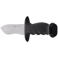 Nóż Muela Outdoor Black Rubber, Satin 420H (85-181)