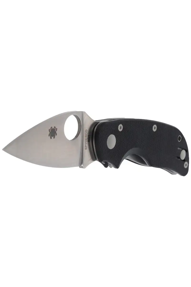 Nóż składany Spyderco CAT G-10 Black Plain (C129GP)