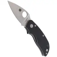 Nóż składany Spyderco CAT G-10 Black Plain (C129GP)