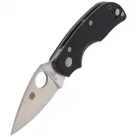 Nóż składany Spyderco CAT G-10 Black Plain (C129GP)