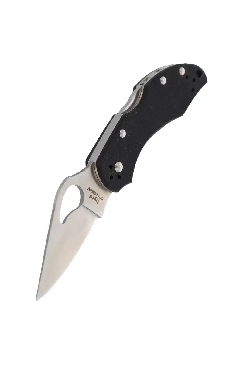 Nóż składany Spyderco Byrd Robin 2 G-10 Black, Plain (BY10GP2)