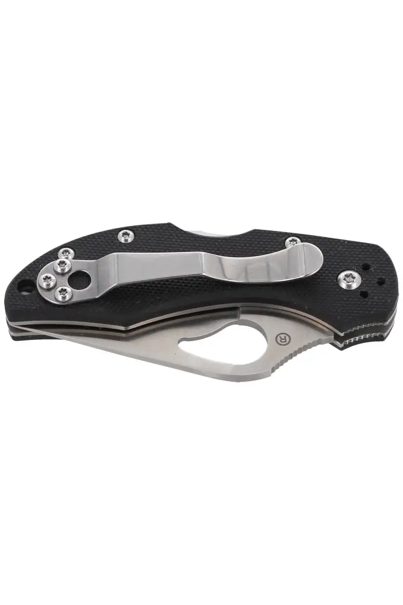 Nóż składany Spyderco Byrd Robin 2 G-10 Black, Plain (BY10GP2)