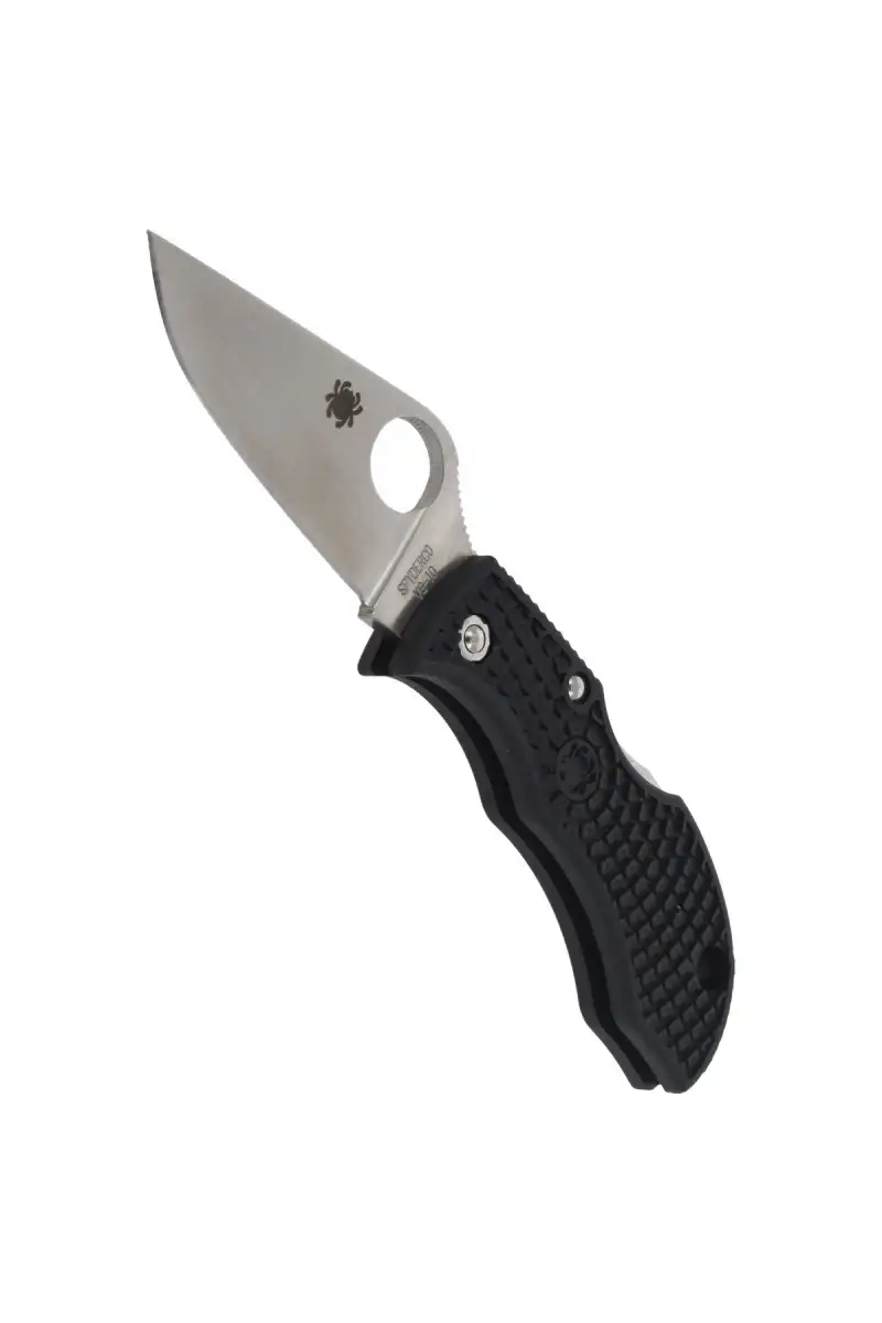 Nóż składany Spyderco Manbug FRN Black Plain (MBKP)