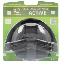 Ochronniki słuchu aktywne RealHunter Black (258-012)
