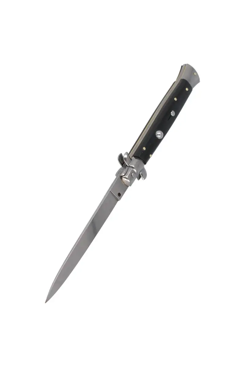 Nóż sprężynowy Frank Beltrame Stiletto Black 28cm (FB 28/37)
