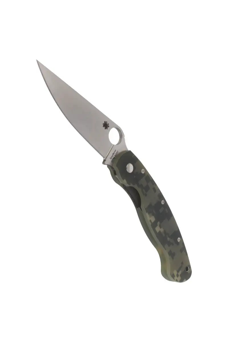 Nóż składany Spyderco Military G-10 Camo Plain (C36GPCMO)