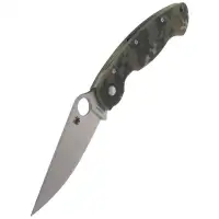 Nóż składany Spyderco Military G-10 Camo Plain (C36GPCMO)