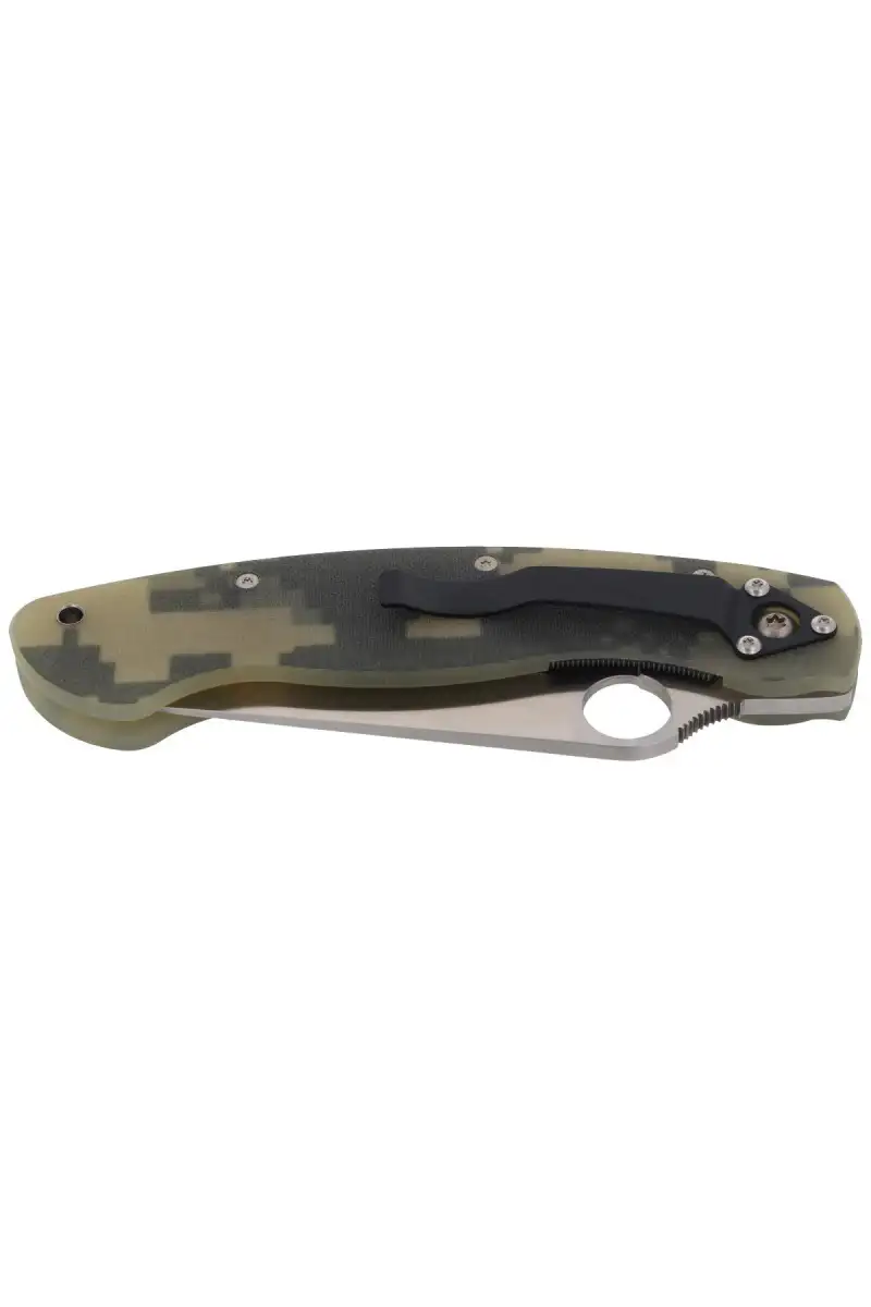 Nóż składany Spyderco Military G-10 Camo Plain (C36GPCMO)