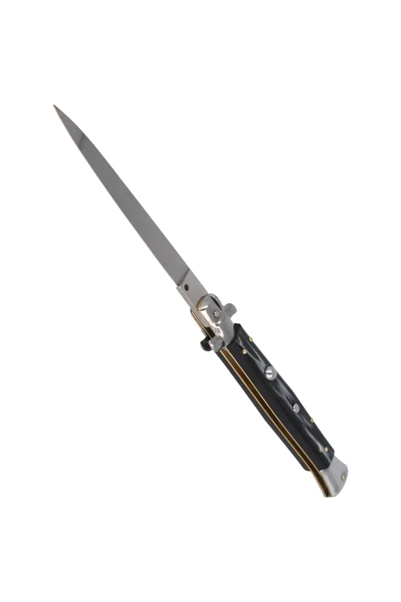 Nóż sprężynowy Frank Beltrame Stiletto Imit. Horn 28cm (FB 28/81)