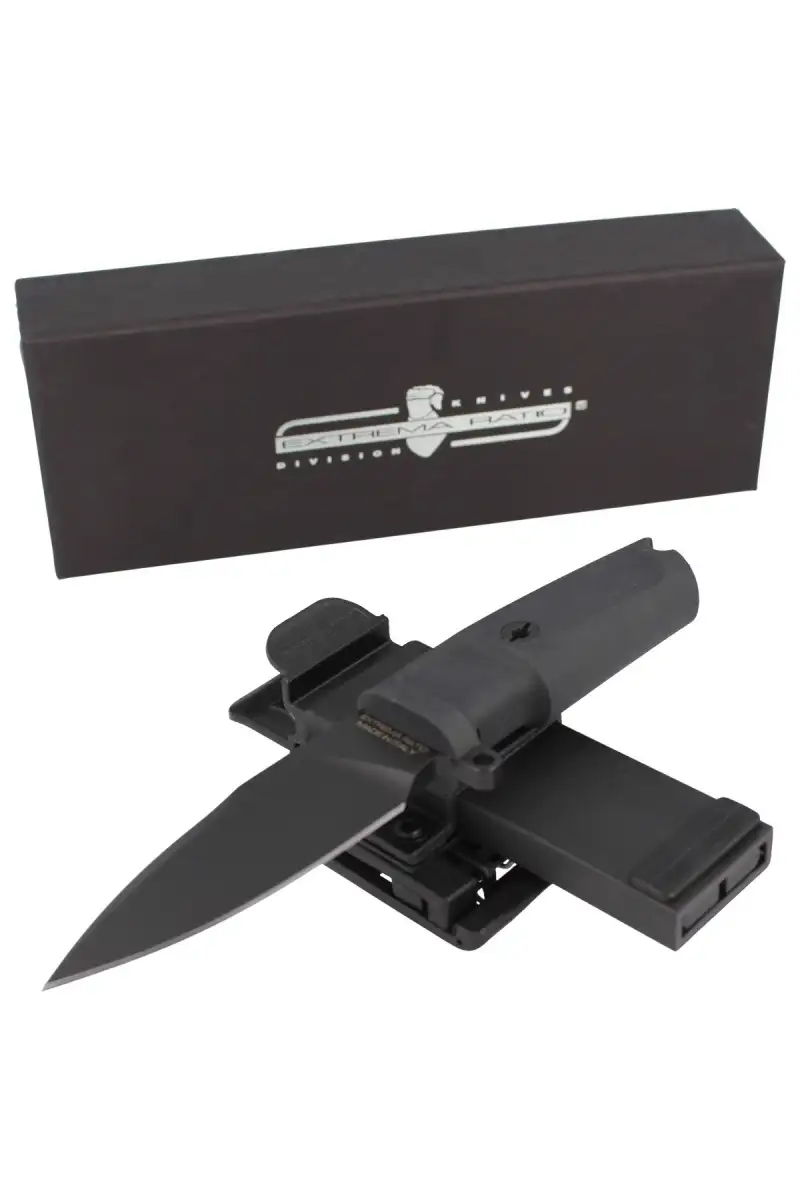 Nóż Extrema Ratio Shrapnel OG Black Forprene, Black N690 (04.1000.0160/BLK)