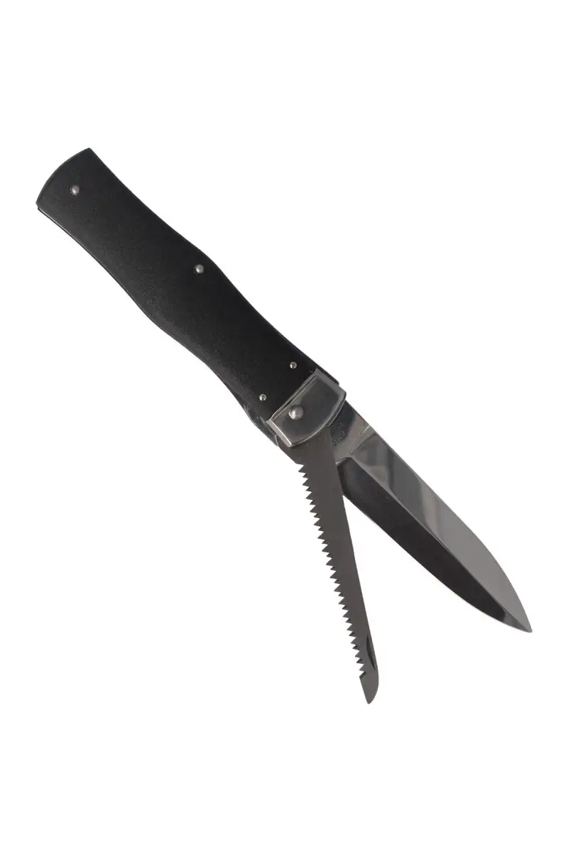 Nóż sprężynowy Mikov Predator ABS z Piłą (241-NH-2/KP BLACK)