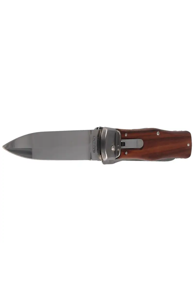 Nóż sprężynowy Mikov Predator Palisander Wood z Piłą (241-ND-2/KP)