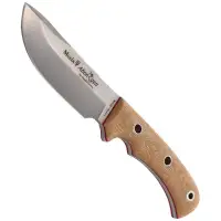 Nóż Muela Aborigen-12D Desert Canvas Micarta, Satin X50CrMoV15 by Maykol Garcia