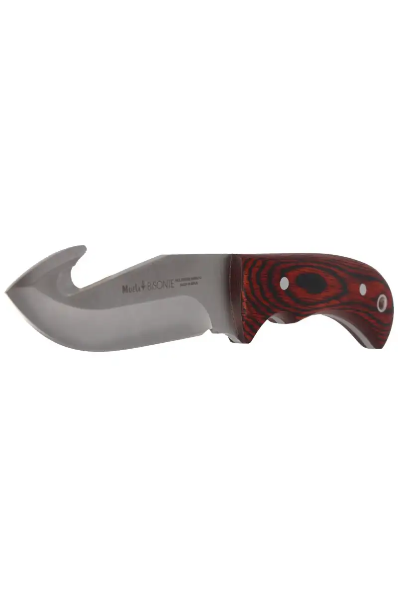 Nóż Muela Skinner Pakkawood, Satin X50CrMoV15 (BISONTE-11R)