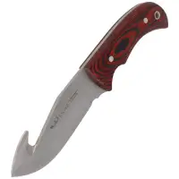 Nóż Muela Skinner Pakkawood, Satin X50CrMoV15 (BISONTE-11R)
