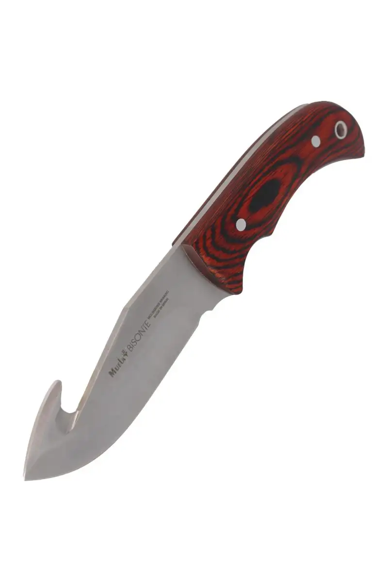 Nóż Muela Skinner Pakkawood, Satin X50CrMoV15 (BISONTE-11R)