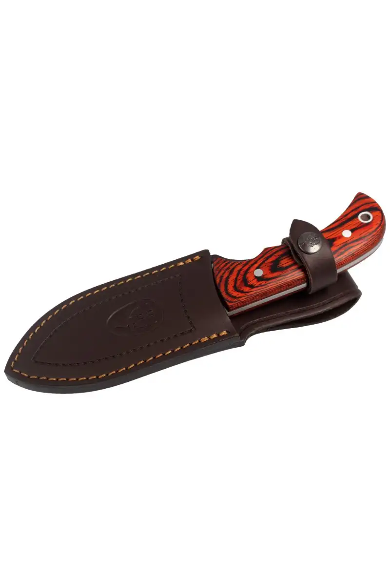 Nóż Muela Skinner Pakkawood, Satin X50CrMoV15 (BISONTE-11R)