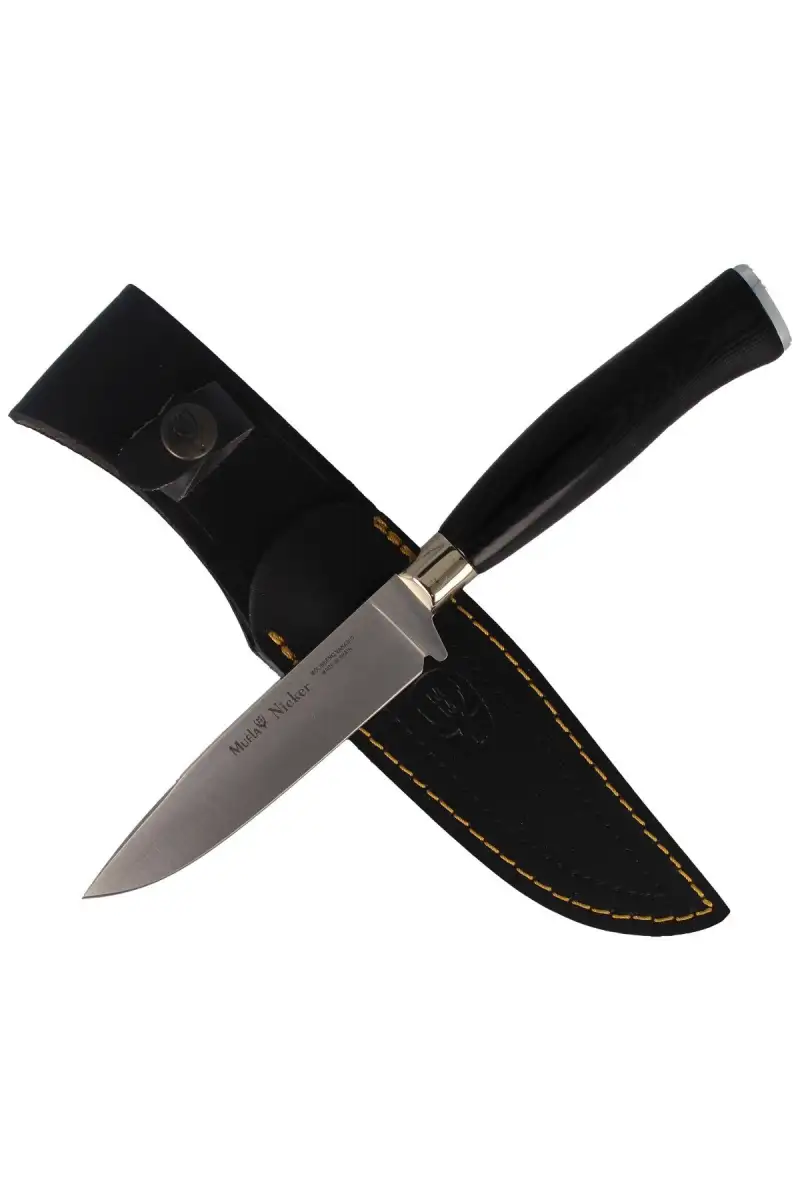 Nóż Muela Hidden Tang Black Micarta, Satin 1.4116 (NICKER-11M)