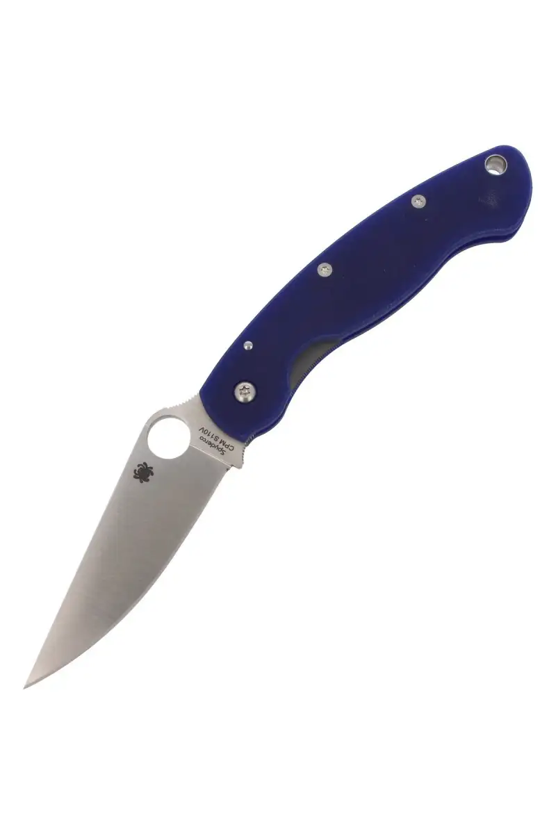 Nóż składany Spyderco Military G-10 Dark Blue CPM S110V (C36GPDBL)