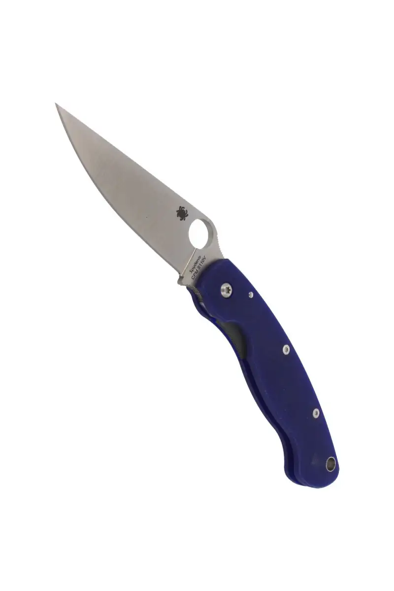 Nóż składany Spyderco Military G-10 Dark Blue CPM S110V (C36GPDBL)