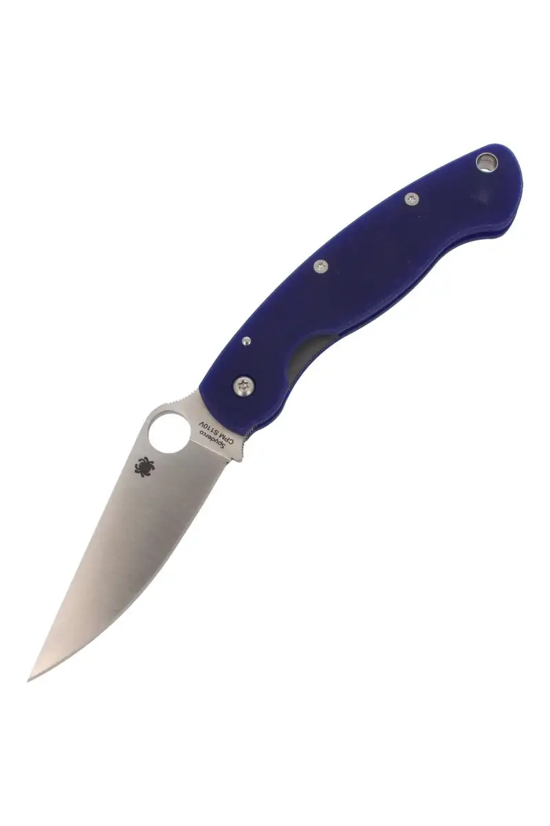 Nóż składany Spyderco Military G-10 Dark Blue CPM S110V (C36GPDBL)