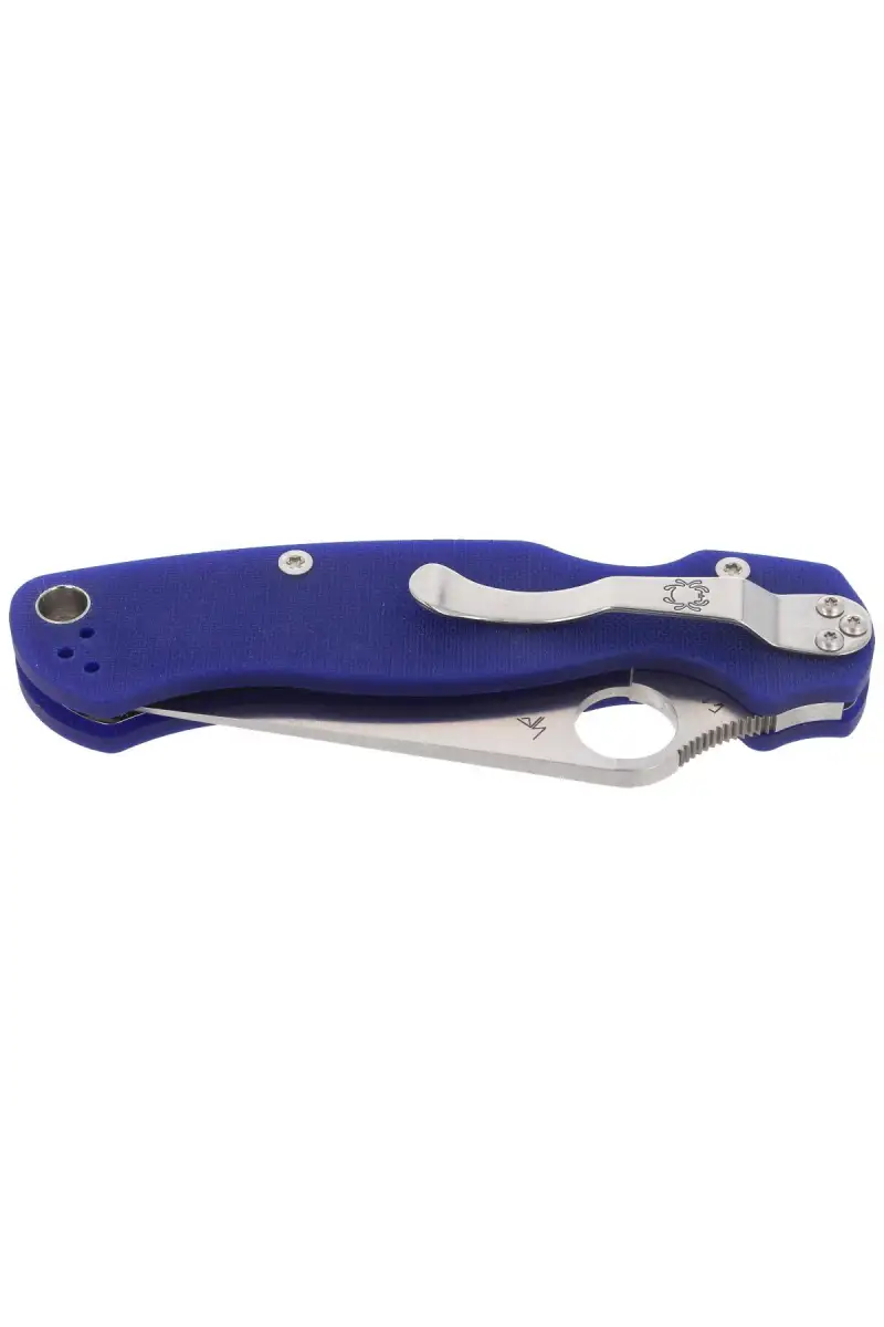 Nóż składany Spyderco Para Military 2 G-10 Dark Blue CPM S110V (C81GPDBL2)