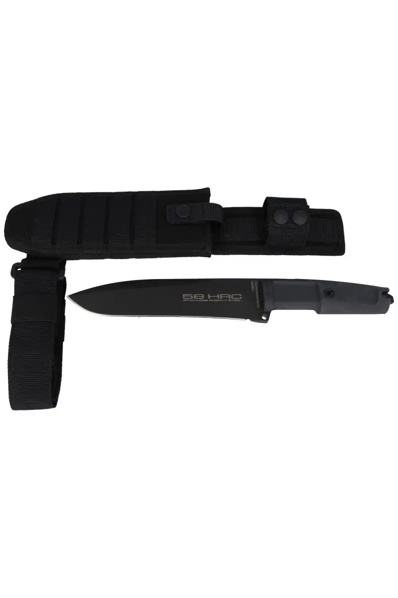 Nóż Extrema Ratio Dobermann IV Tactical Black Forprene, Black N690 (04.1000.0184/BLK)