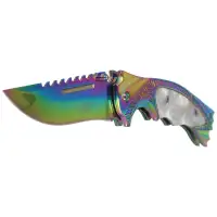 Nóż składany Herbertz Solingen Rainbow Titanium Folder (567312)