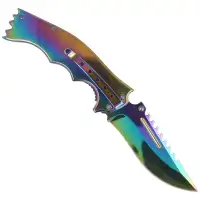 Nóż składany Herbertz Solingen Rainbow Titanium Folder (567312)