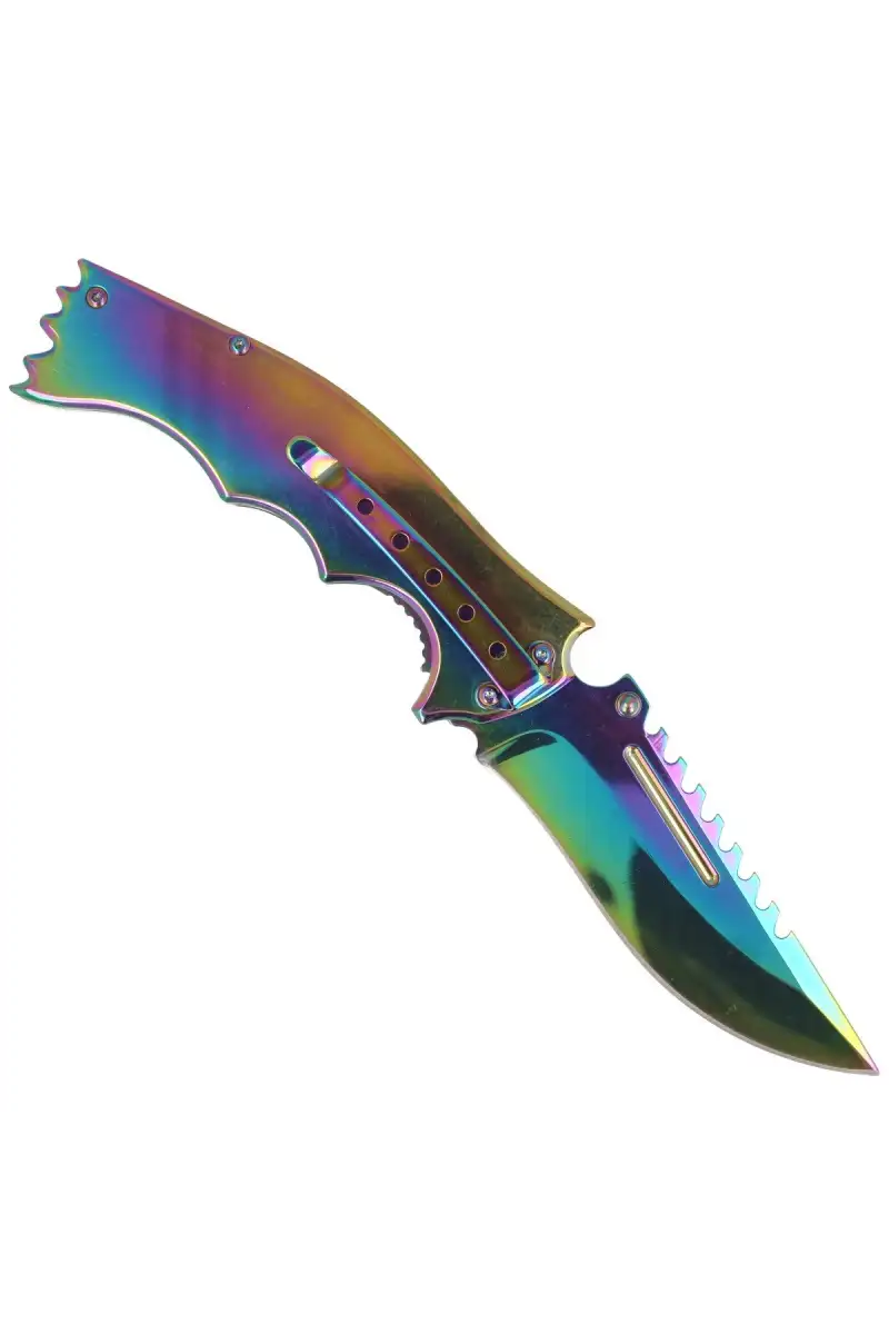 Nóż składany Herbertz Solingen Rainbow Titanium Folder (567312)