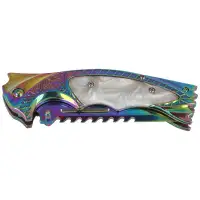 Nóż składany Herbertz Solingen Rainbow Titanium Folder (567312)