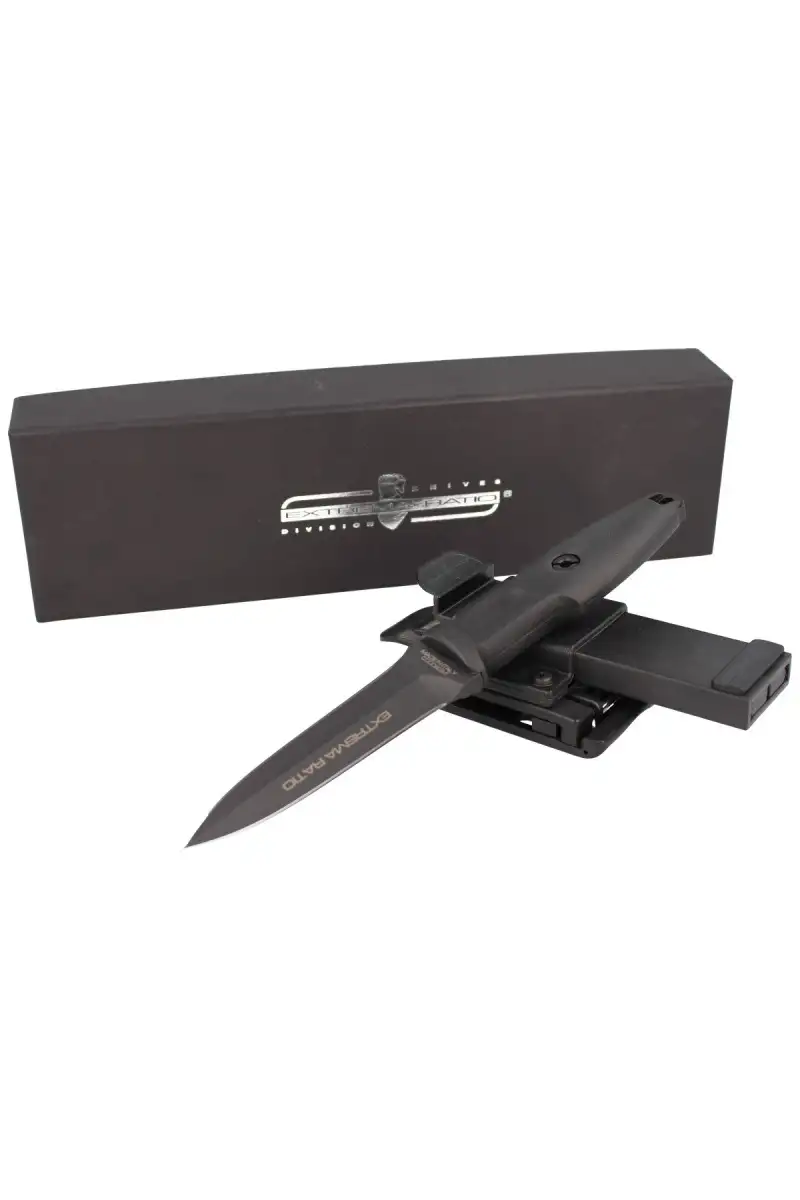 Nóż Extrema Ratio Pugio Black Nylon, Black N690 (04.1000.0314/BLK)