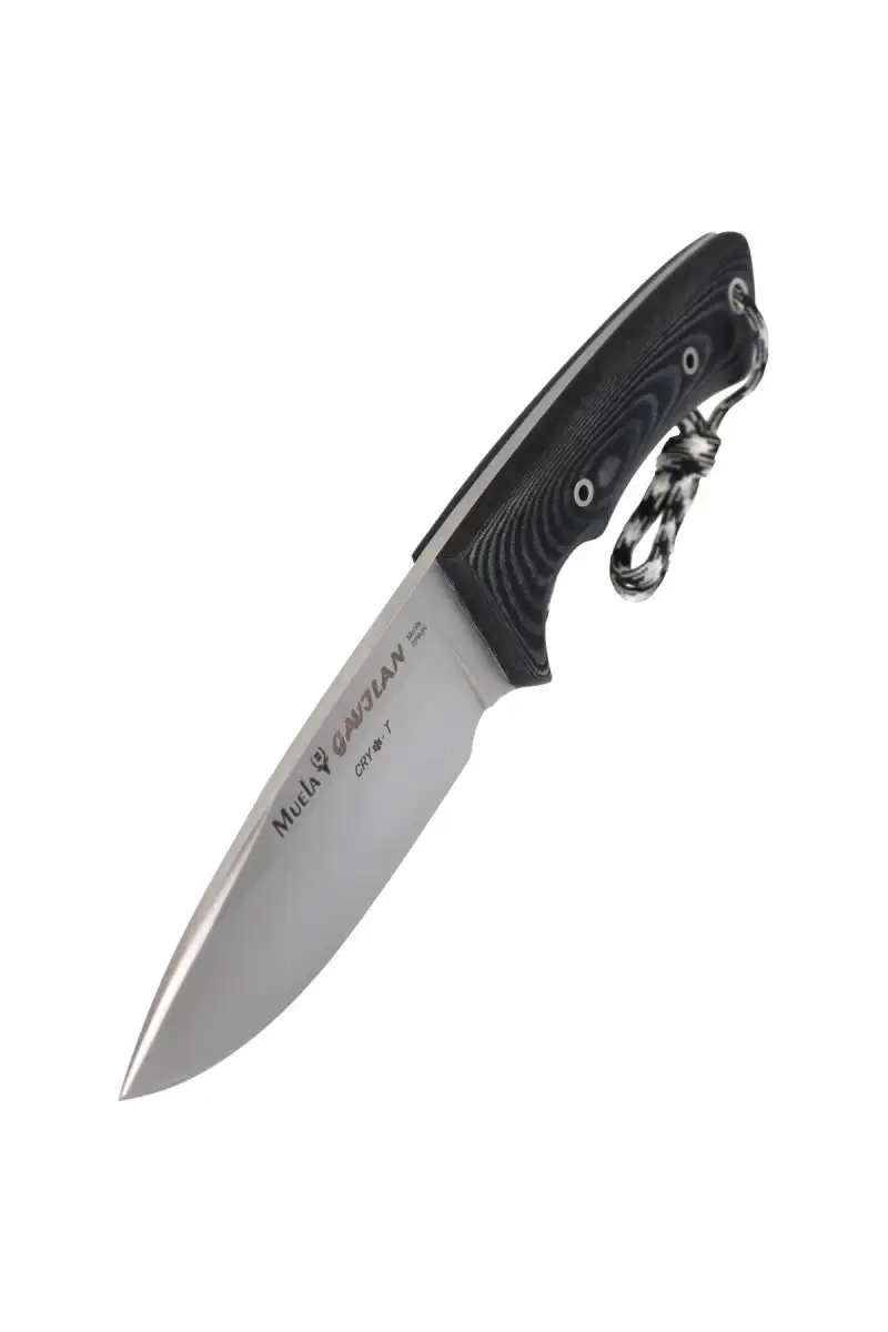 Nóż Muela Full Tang Black Micarta, Satin 1.4116 CRYO-T (GAVILAN M)
