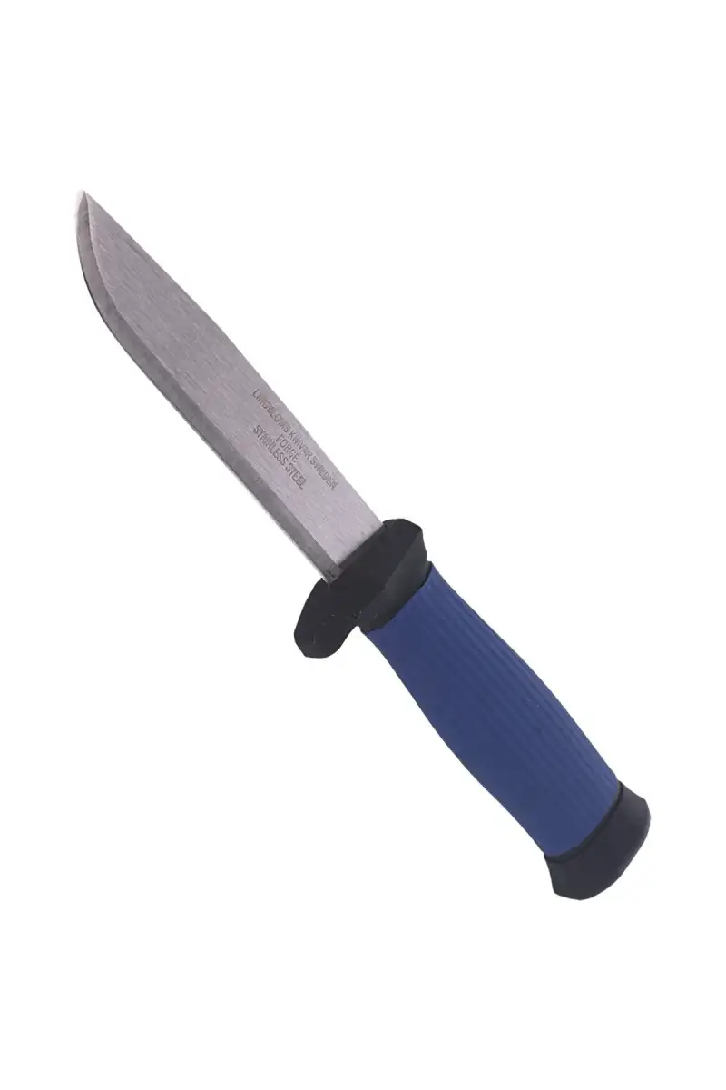 Nóż Lindbloms Craftman's Knife Blue Rubber, Stainless Steel (6000 FORCE)