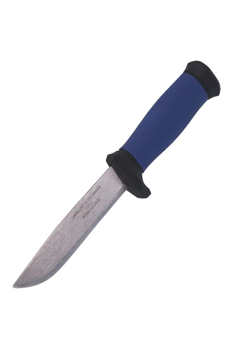 Nóż Lindbloms Craftman's Knife Blue Rubber, Stainless Steel (6000 FORCE)