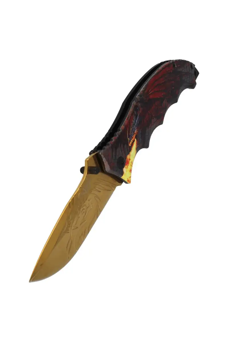 Nóż składany Herbertz Solingen motyw 3D, Dragon 83mm (585112)