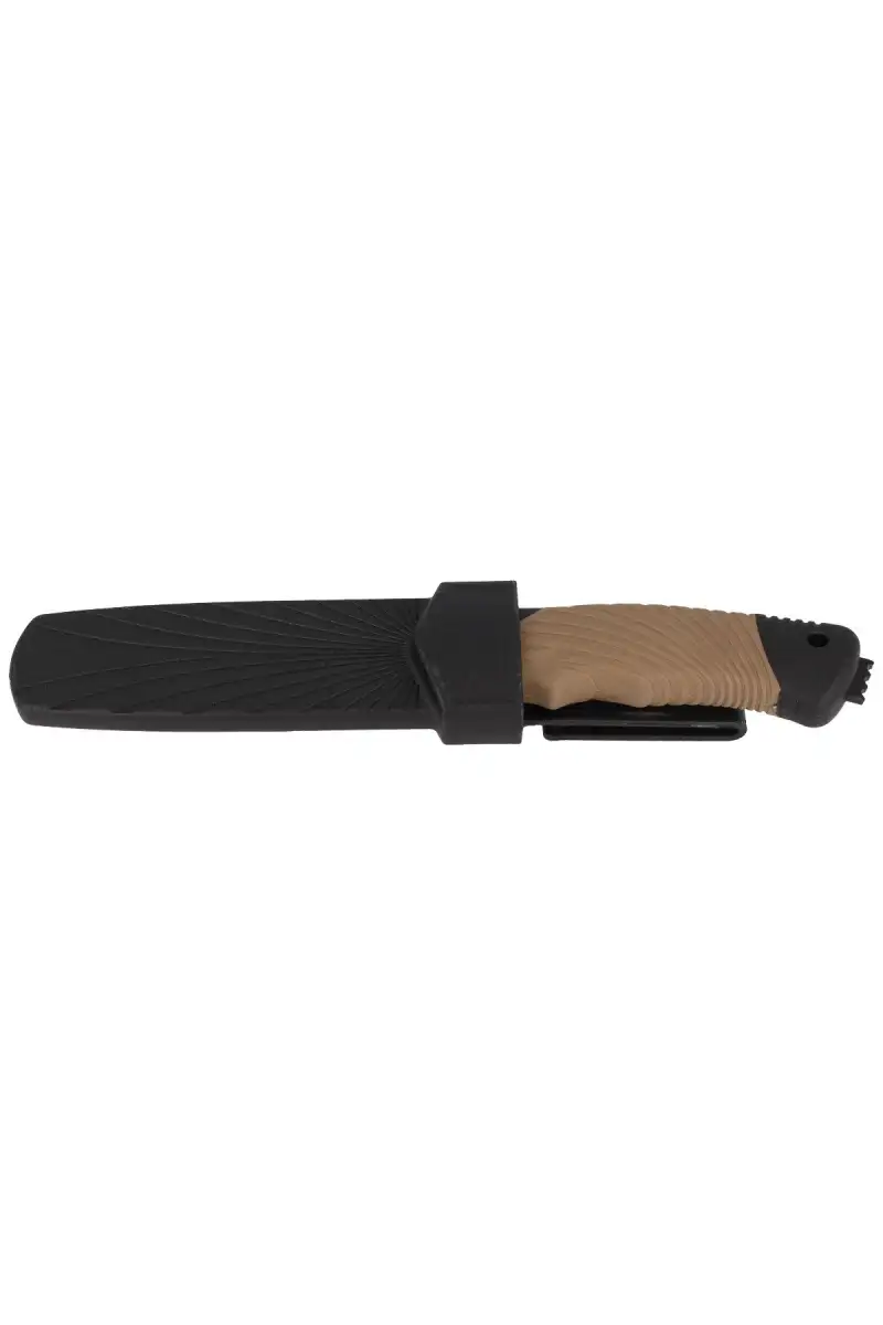 Nóż Herbertz Solingen Hit Coyote Brown Plastic / Rubber, Black Blade (585412)