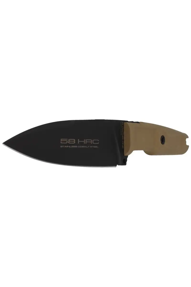 Nóż Extrema Ratio Shrapnel ONE Black Forprene, Black N690 (04.1000.0500/BLK)