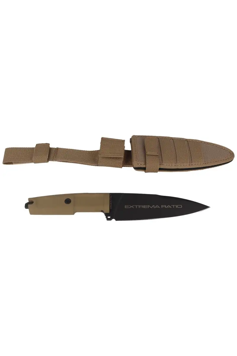 Nóż Extrema Ratio Shrapnel ONE Black Forprene, Black N690 (04.1000.0500/BLK)