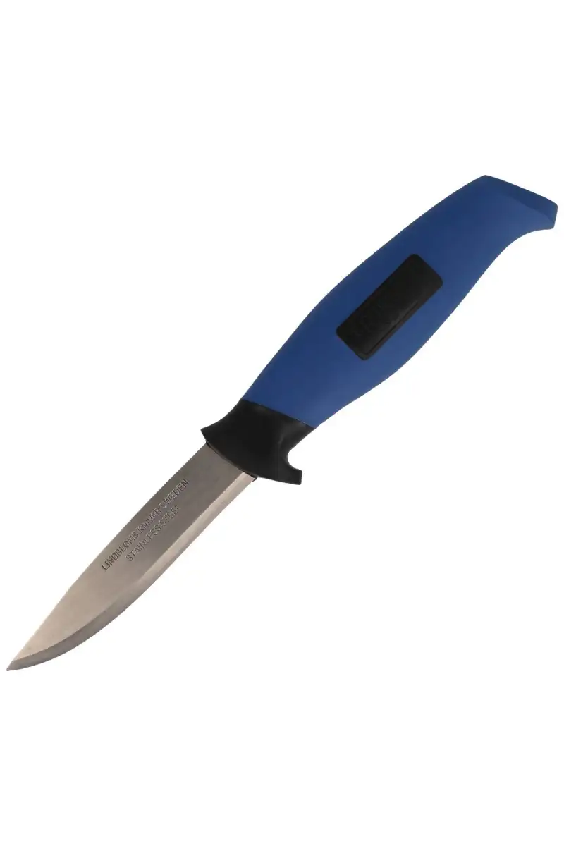 Nóż Lindbloms Craftman's Knife Blue Rubber, Stainless Steel (5000)