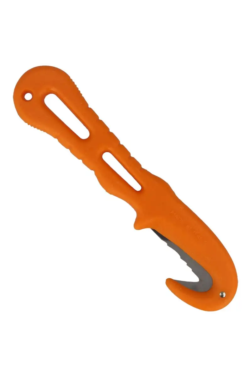 Nóż ratowniczy MAC Coltellerie Rescue ABS 48mm (MC TS/01FOD.PL ORANGE)