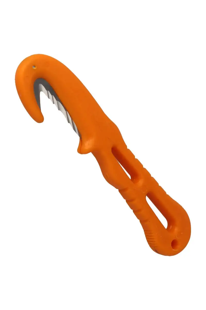 Nóż ratowniczy MAC Coltellerie Rescue ABS 48mm (MC TS/01FOD.PL ORANGE)
