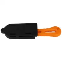 Nóż ratowniczy MAC Coltellerie Rescue ABS 48mm (MC TS/01FOD.PL ORANGE)